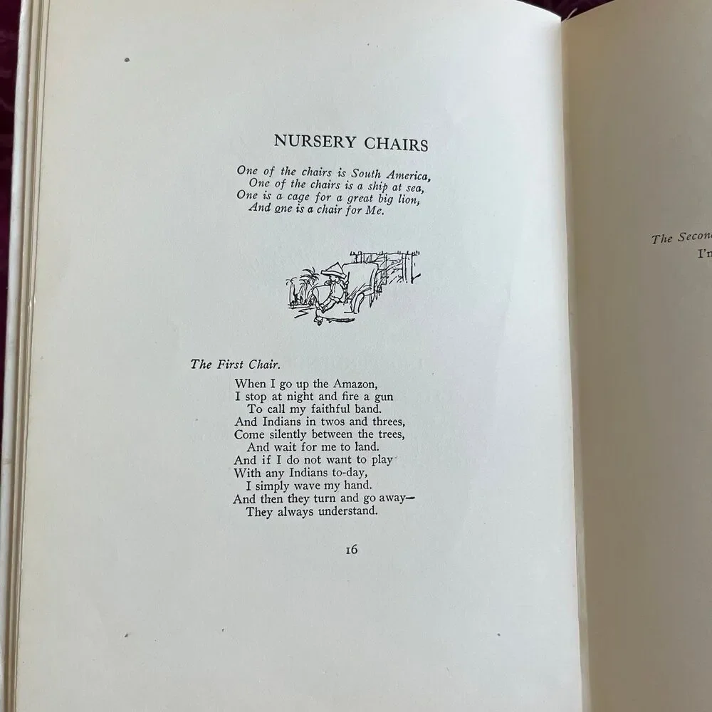 1925 When We Were Very Young by A. A. Milne, Special Holiday Edition, 2nd Print